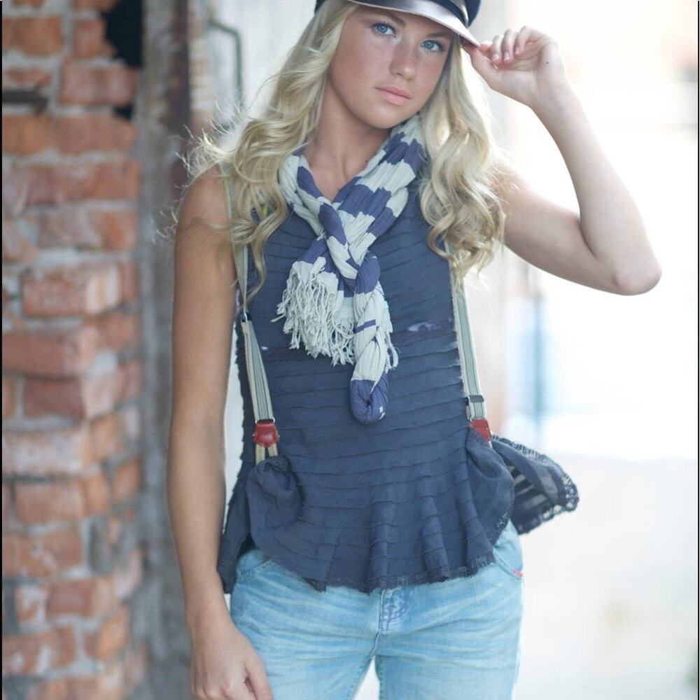 Free People halter blouse